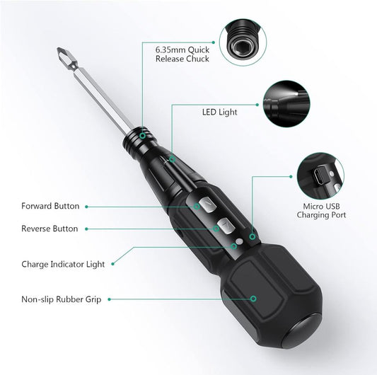 Cordless Electric Screwdriver