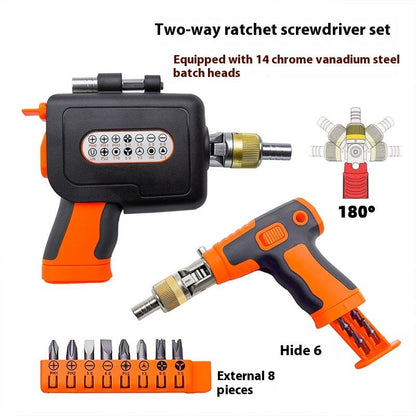 16 in 1 Adjustable Ratchet Screwdriver