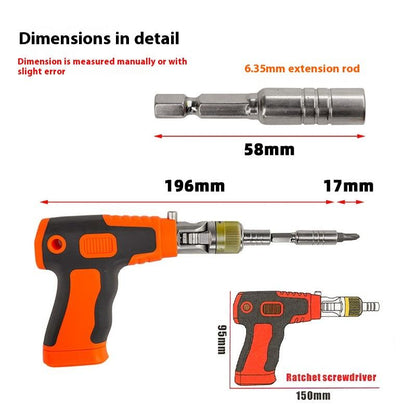 16 in 1 Adjustable Ratchet Screwdriver