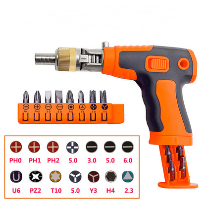 16 in 1 Adjustable Ratchet Screwdriver